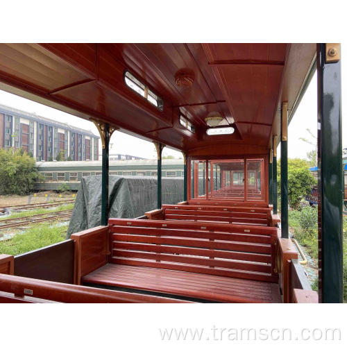 Outdoor Scenic spots track sightseeing electric train